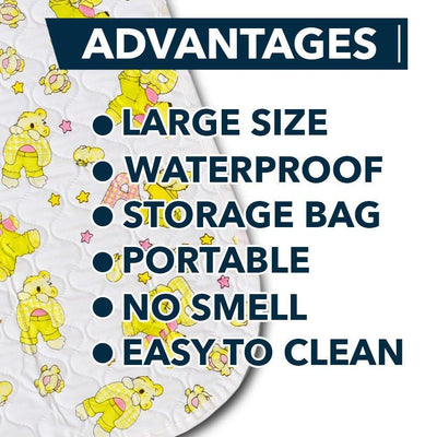 Waterproof & Reusable Portable Changing Pad
