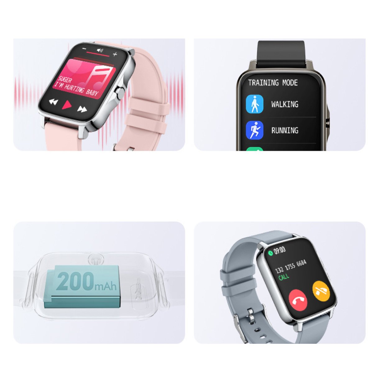Lifestyle Smart Watch Heart Health Monitor