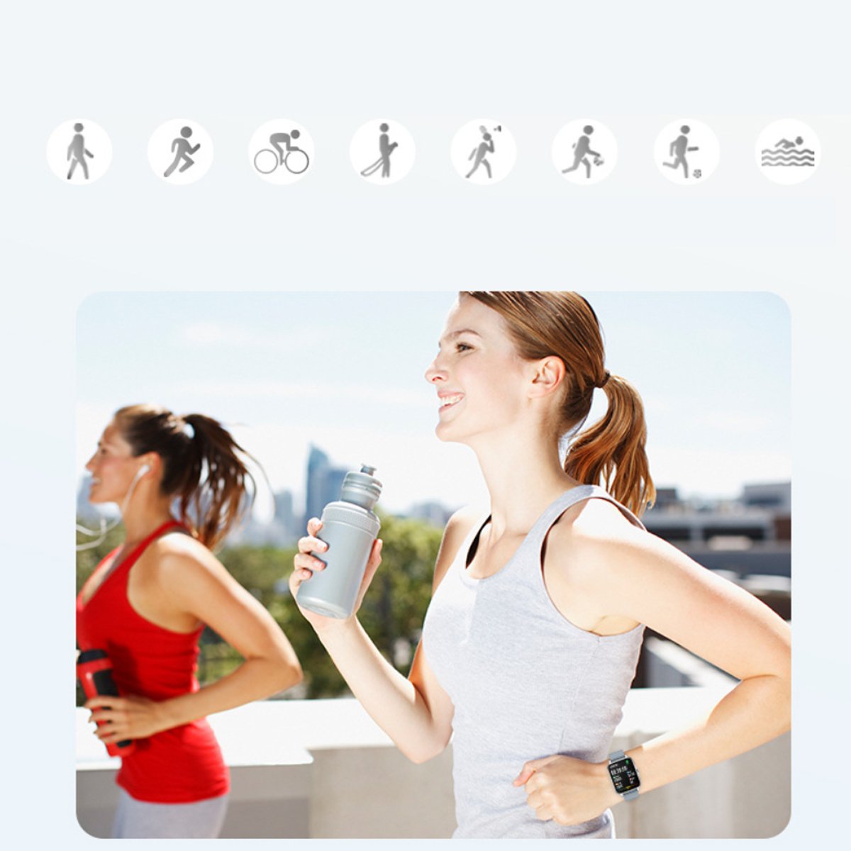 Lifestyle Smart Watch Heart Health Monitor