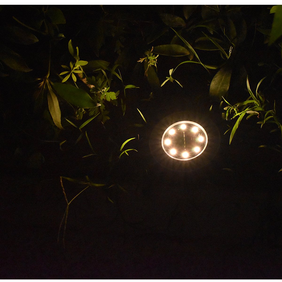 4/8 LEDs Solar Powered Buried Light