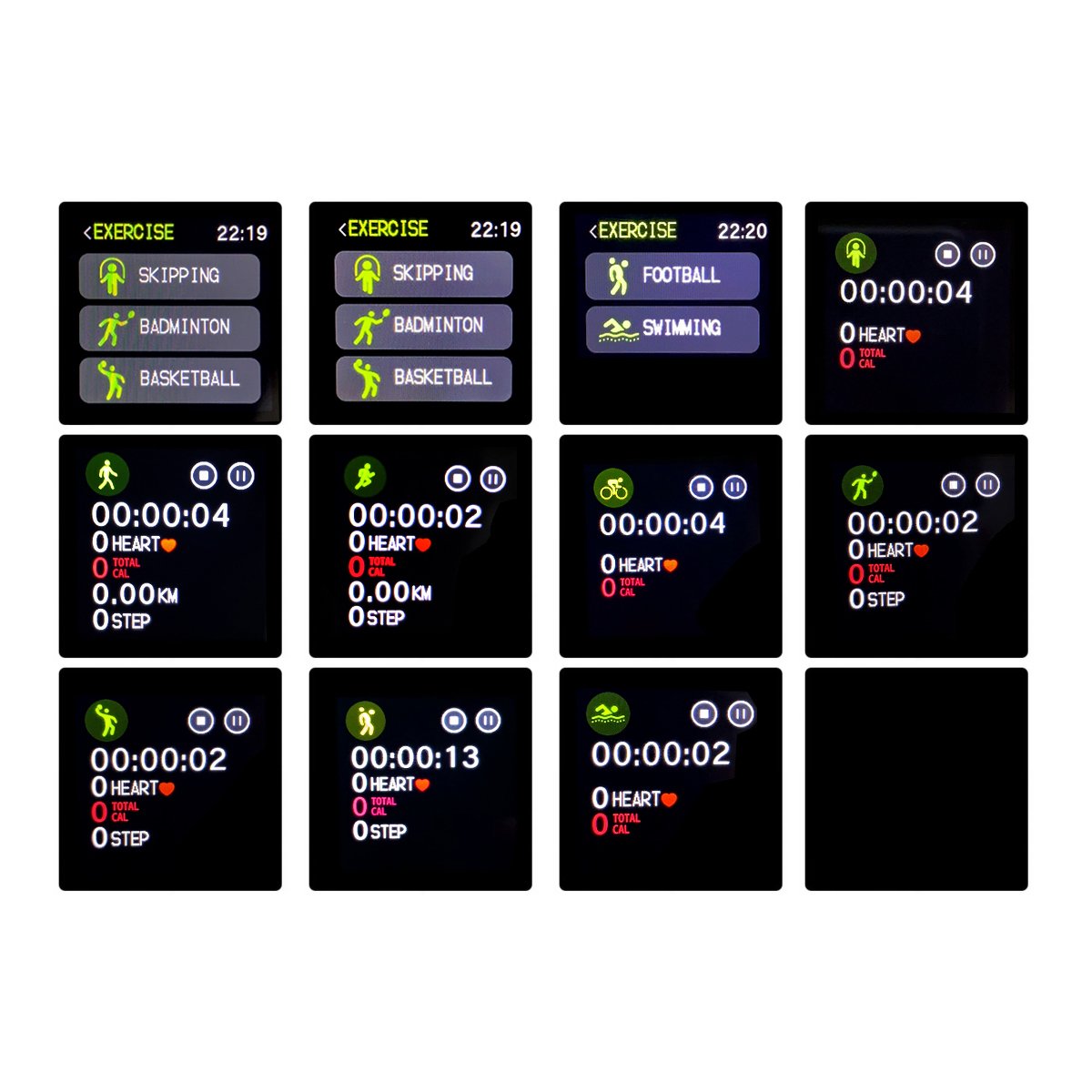 Lifestyle Smart Watch Heart Health Monitor