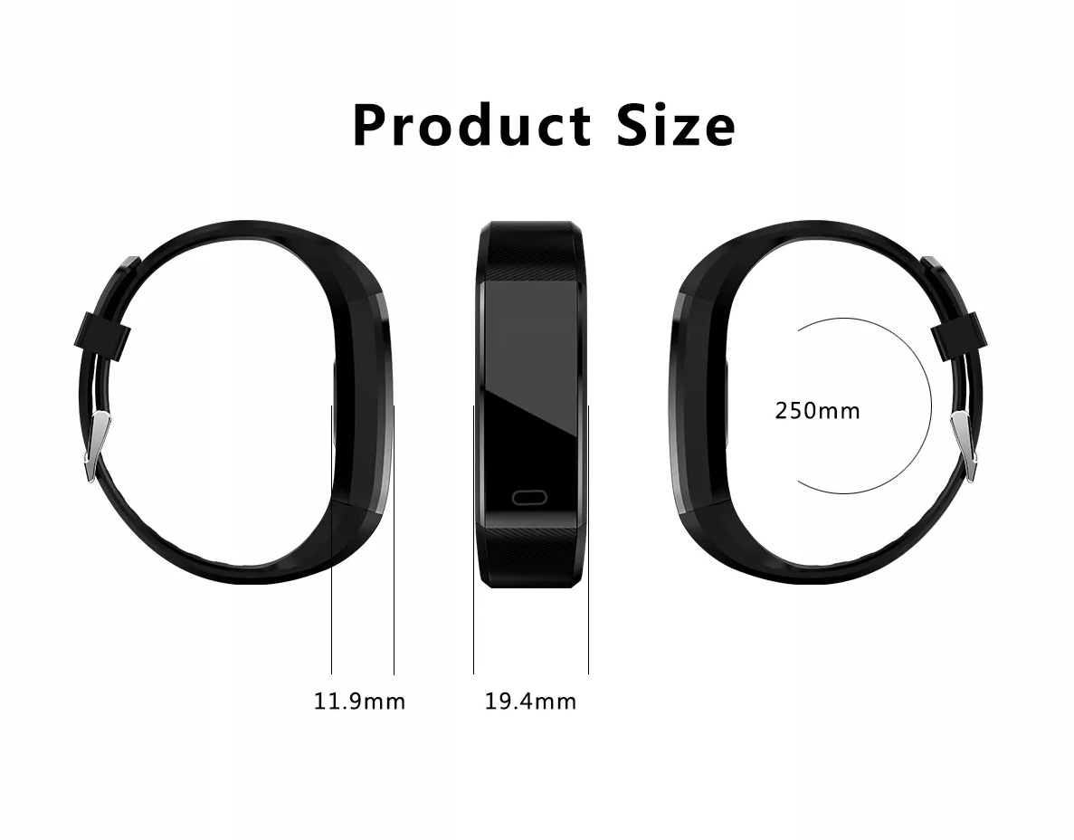 Fitness Smart Watch Activity Tracker