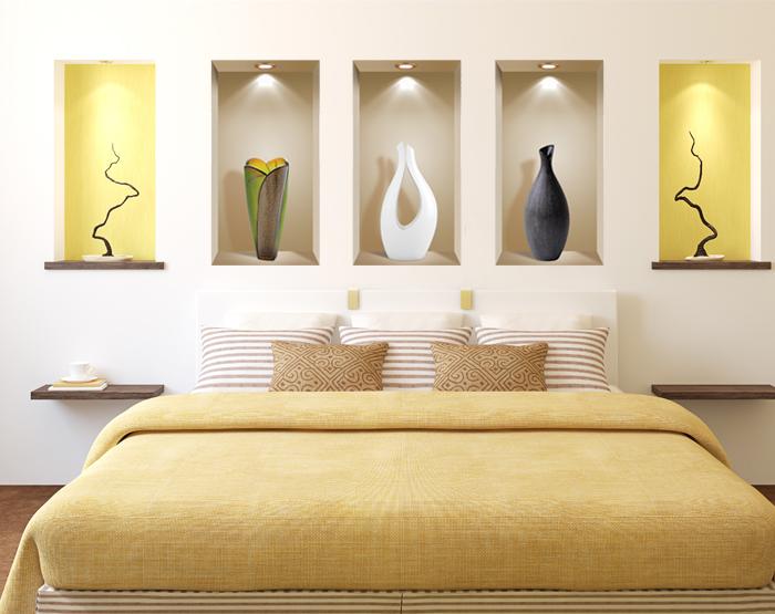 3D Niche Wall Art Decals