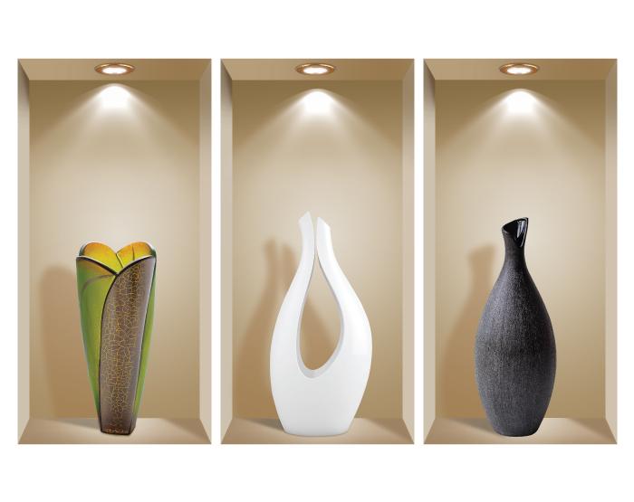 3D Niche Wall Art Decals