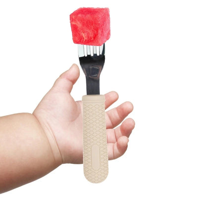 2Pcs Children Safe Fork and Spoons