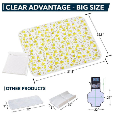 Waterproof & Reusable Portable Changing Pad