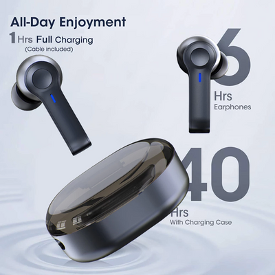 LED Display Wireless Earbuds