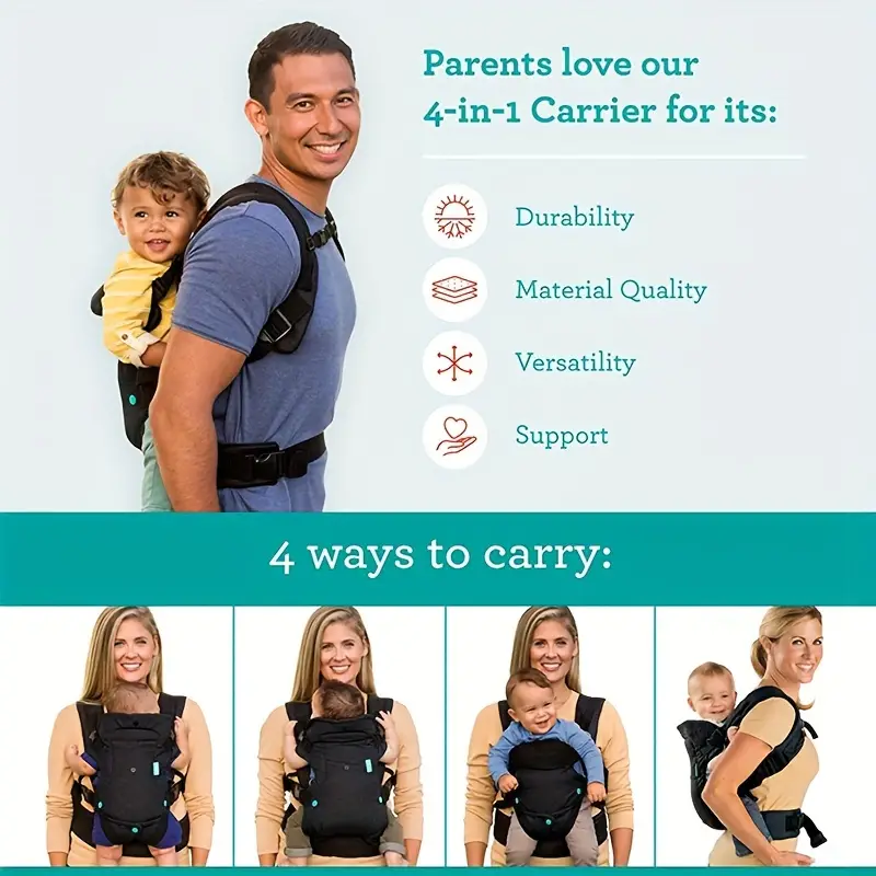 Portable Ergonomic Baby Carrier