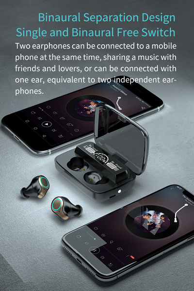 Large Capacity Wireless Earbuds