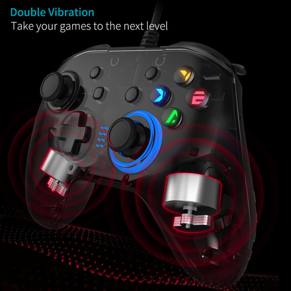 Wired Gaming Controller Joystick Gamepad