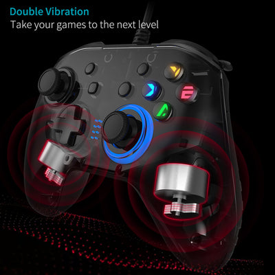 Wired Gaming Controller Joystick Gamepad