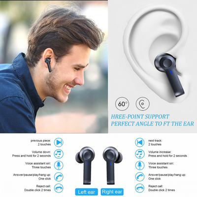 LED Display Wireless Earbuds