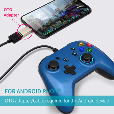 Wired Gaming Controller Joystick Gamepad