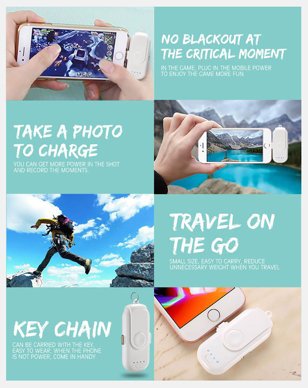 Mini Magnetic Power Bank