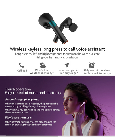 LED Display TWS Wireless Earphones