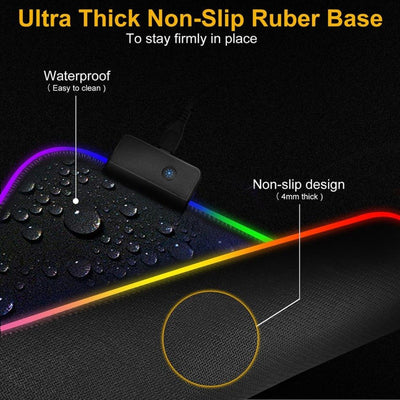 RGB Gaming 1 Touch Light Up Mouse Pad